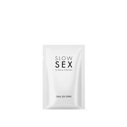 Полоски для орального секса Slow Sex Oral Sex Strips - 7 шт. фото 2