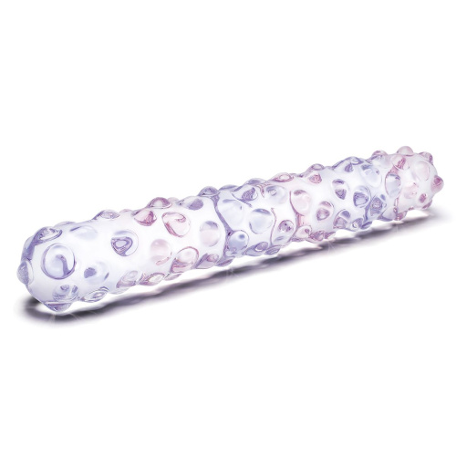 Фаллоимитатор с массажными точками Purple Rose - 23 см. фото 3