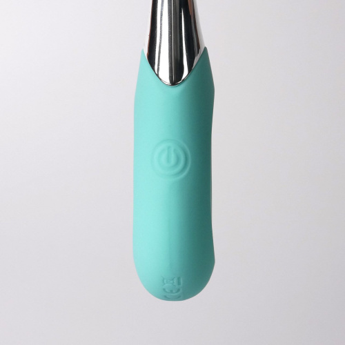 Бирюзовый клиторальный вибростимулятор Youvic фото 3 Бирюзовый клиторальный вибростимулятор Youvic фото 3