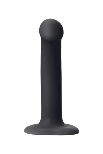 Черный фаллос на присоске Silicone Bendable Dildo S - 17 см. фото 3 Черный фаллос на присоске Silicone Bendable Dildo S - 17 см. фото 3