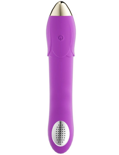 Фиолетовая насадка для мастурбации в душе Dush фото 4