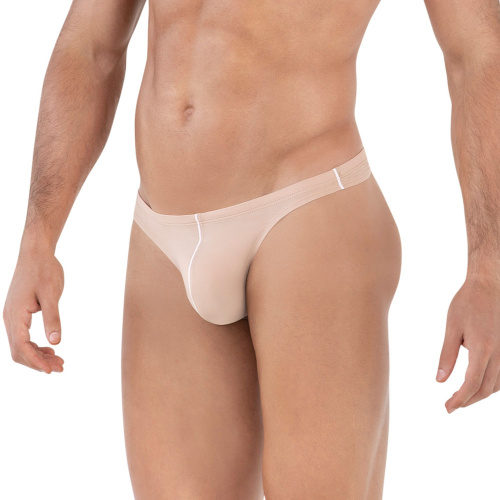 Бежевые трусы-тонги Mente Thong фото 2