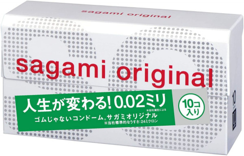 Ультратонкие презервативы Sagami Original 0.02 - 10 шт. Ультратонкие презервативы Sagami Original 0.02 - 10 шт.