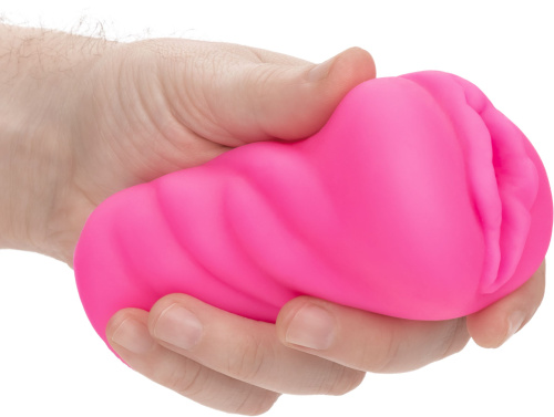 Розовый мастурбатор Stroker Kitty фото 6