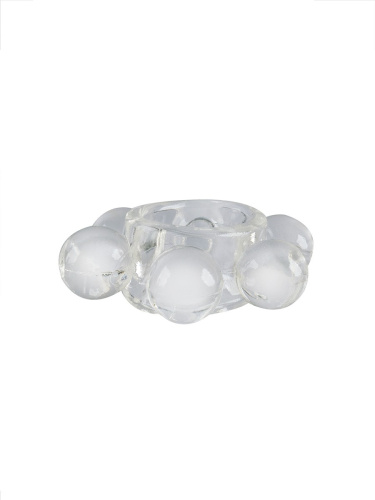 Прозрачное эрекционное кольцо с 6 стимулирующими шариками фото 6 Прозрачное эрекционное кольцо с 6 стимулирующими шариками фото 6