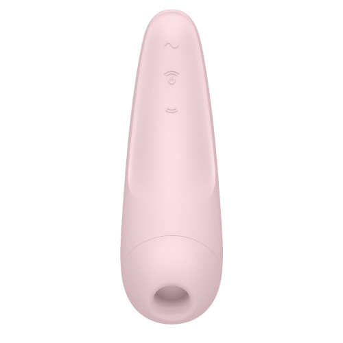 Розовый вакуум-волновой стимулятор Satisfyer Curvy 2+ Розовый вакуум-волновой стимулятор Satisfyer Curvy 2+