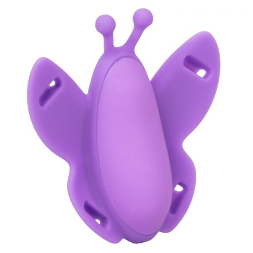 Фиолетовая вибробабочка на ремешках Silicone Remote Venus Butterfly фото 2 Фиолетовая вибробабочка на ремешках Silicone Remote Venus Butterfly фото 2