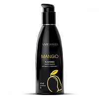 Лубрикант на водной основе с ароматом манго Wicked Aqua Mango - 60 мл.