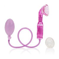 Клиторальная помпа с насадками и вибрацией Dr. Laura Berman Selene Vibrating Clitoral Pump
