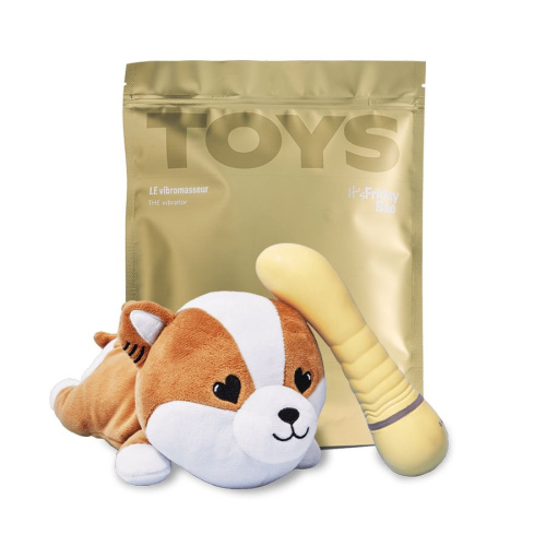 Желтый вибратор G-точки Shibae Toys - 17,5 см. фото 2