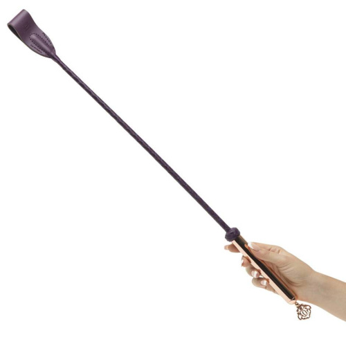 Фиолетовый стек Cherished Collection Riding Crop - 70 см. фото 5