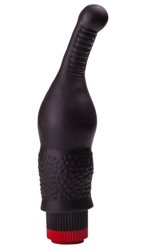 Анальный вибромассажёр с тоненьким стволом - 20,5 см.