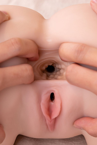 Мастурбатор-полуторс Blythe с функцией вибрации фото 6