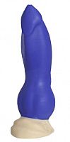 Синий фаллоимитатор  Номус Mini  - 17 см.