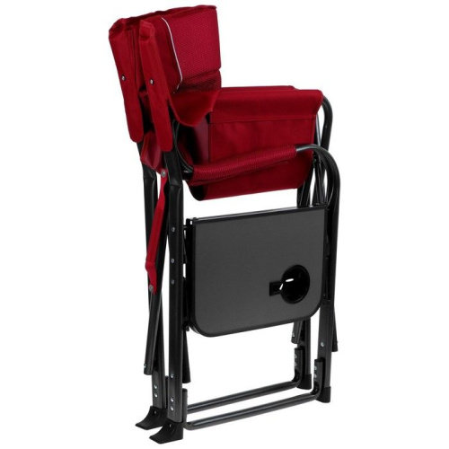 Красное туристическое кресло Maclay со столиком (63х47х94 см) фото 7
