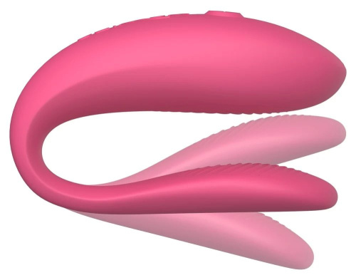 Розовый вибратор для пар We-Vibe Sync Lite фото 2