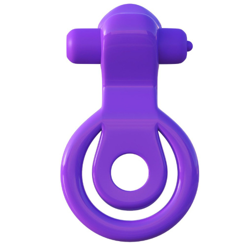 Эрекционное кольцо на пенис и мошонку Lovely Licks Couples Ring фото 3