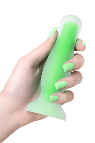 Зеленая, светящаяся в темноте анальная втулка Mortimer Glow - 12,5 см. фото 5 Зеленая, светящаяся в темноте анальная втулка Mortimer Glow - 12,5 см. фото 5