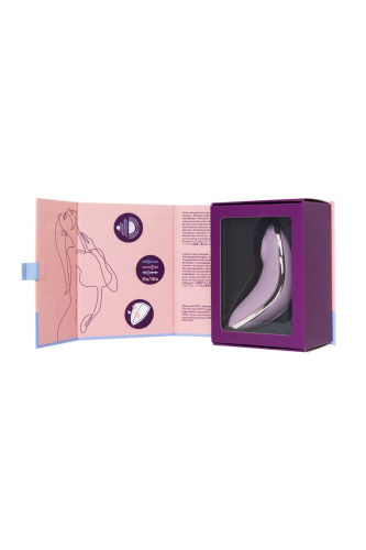 Сиреневый вакуум-волновой вибростимулятор клитора Satisfyer Vulva Lover 1 фото 10