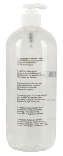 Гель-смазка на водной основе Just Glide Waterbased - 1000 мл. фото 2