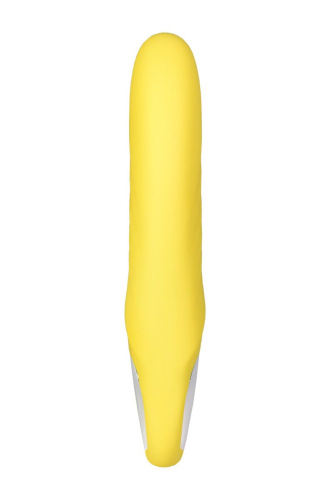 Жёлтый вибратор Satisfyer Yummy Sunshine - 22,5 см. фото 6