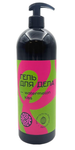 Лубрикант на водной основе YESORYES  Гель для дела - Watermelon kiss  - 1000 мл. фото 2