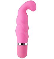 Розовый вибратор для G-массажа NEON EXTREME DREAM PINK - 11,4 см.