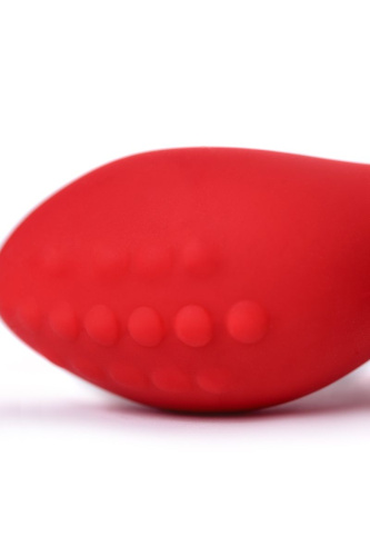 Красный силиконовый вибростимулятор простаты Proman - 12,5 см. фото 8