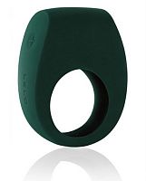 Зелёное эрекционное кольцо Tor 2 с вибрацией
