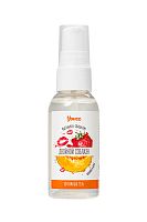 Съедобная гель-смазка Yovee «Двойной соблазн» с Д-пантенолом и вкусом клубники и дыни - 50 мл.