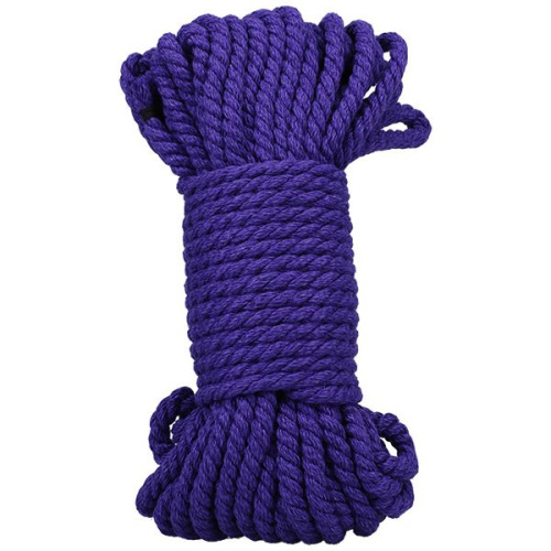 Фиолетовая верёвка для связывания и фиксации Bind&Tie - 15,24 м. Фиолетовая верёвка для связывания и фиксации Bind&Tie - 15,24 м.
