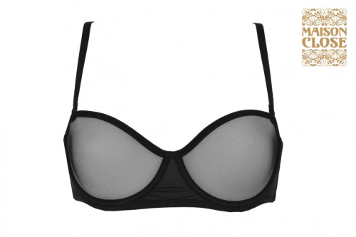 Полупрозрачный бюстгальтер Maison Close фото 2