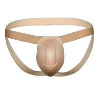 Мужской пуш-ап вкладыш бежевого цвета