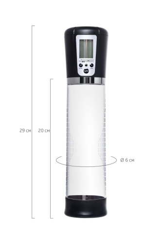 Прозрачная автоматическая помпа для пениса Alrik фото 6