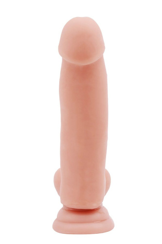 Телесный фаллоимитатор-реалистик Dual Density Dildo - 18 см. фото 2