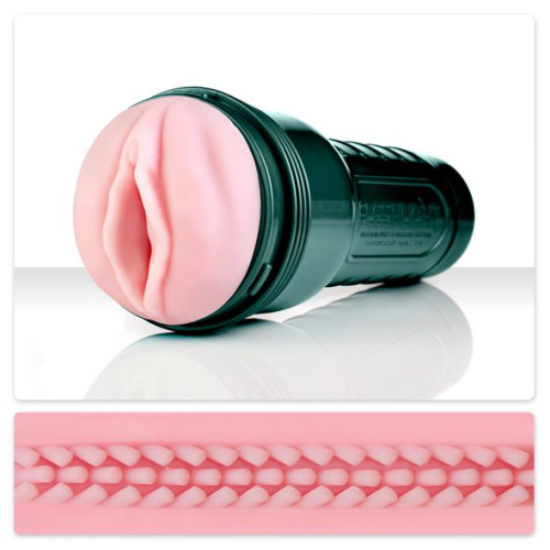 Мастурбатор-вагина Fleshlight - Vibro Pink Lady Touch с вибрацией фото 6