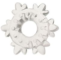 Прозрачное кольцо Heavy Cock Ring Ice Flower