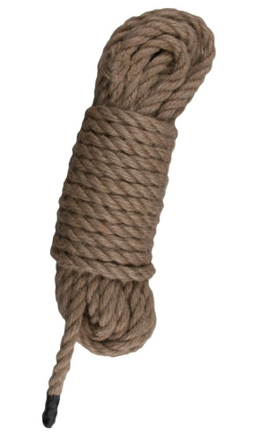 Пеньковая веревка для связывания Hemp Rope - 5 м. Пеньковая веревка для связывания Hemp Rope - 5 м.