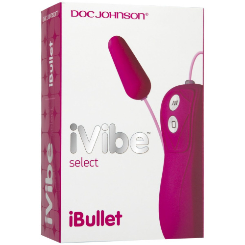 Розовая вибропуля iVibe Select iBullet фото 2