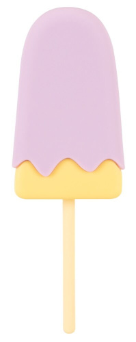 Сиреневый мини-вибратор в форме пломбира Vibrating Popsicle фото 4