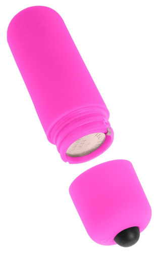 Розовая анальная вибропробка Vibrating Butt Plug - 14,5 см. фото 4