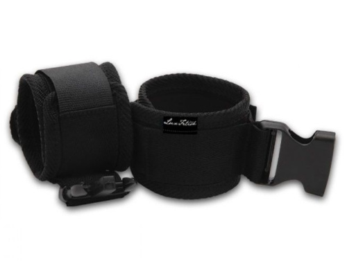 Черные фиксаторы для рук или ног G-Spot Pal Черные фиксаторы для рук или ног G-Spot Pal