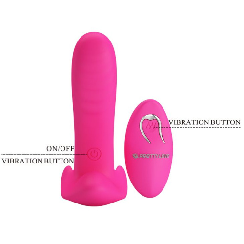 Розовый мультифункциональный вибратор Remote Control Massager фото 7