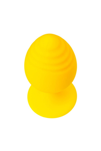 Желтая анальная втулка Riffle - 7,5 см. фото 3