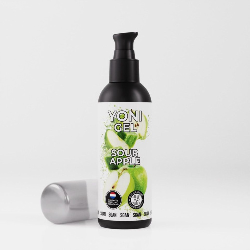 Лубрикант для орального секса SGAN со вкусом кислого яблока - 100 мл. фото 2