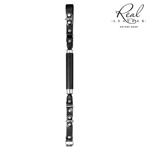 Черный кожаный кляп-трензель фото 4 Черный кожаный кляп-трензель фото 4