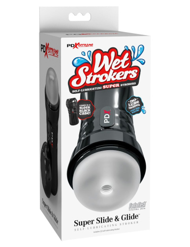 Мастурбатор в колбе Super Slide & Glide фото 2