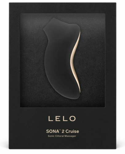 Черный стимулятор клитора Lelo Sona 2 Cruise фото 4