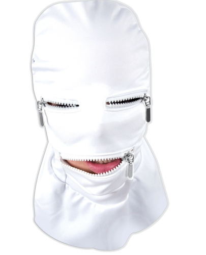 Шлем-маска с застежками-молниями размера S-M фото 2