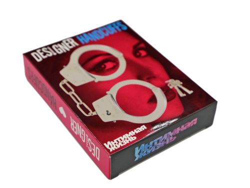 Классические металлические наручники с ключиками фото 3